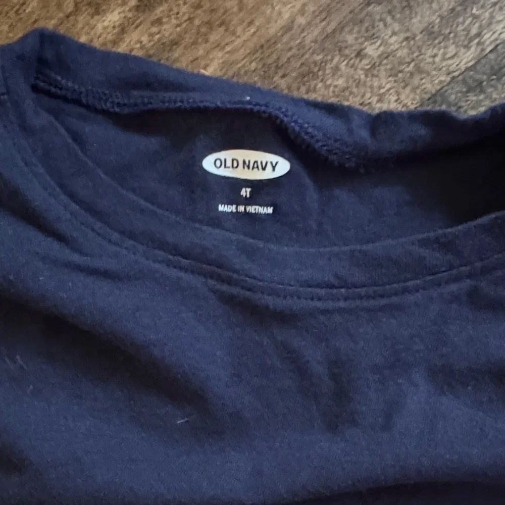 Navy Toddler Top 4t